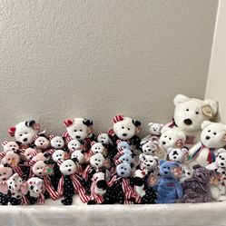 CELEBRATE OUR UNITED STATES NEW BEANIE BEARS… $6 & UP