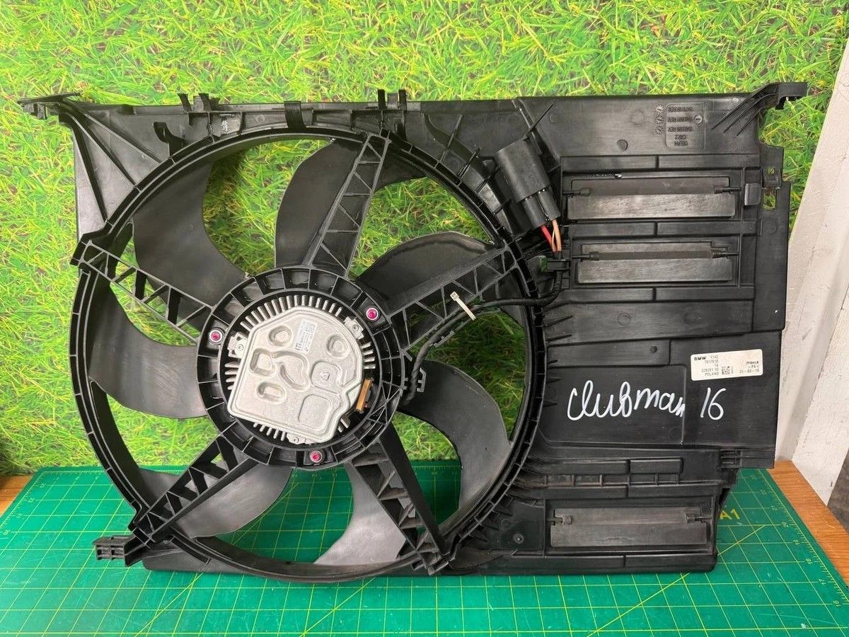 16-19 MINI COOPER CLUBMAN F54 ENGINE RADIATOR ELECTRIC COOLING FAN MOTOR OEM