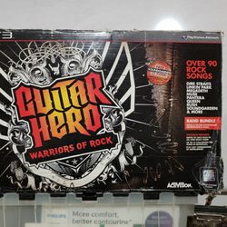 Guitar Hero Warriors Of Rock Band Bundle PS3