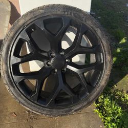 Snowflake Rims 24 Inch 