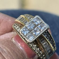 14 K -2 Carat Diamond Ring
