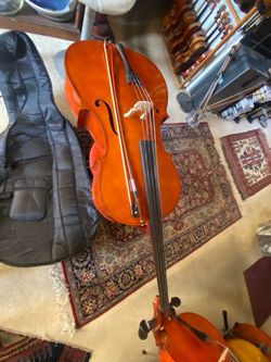 4/4 Cello Red pro