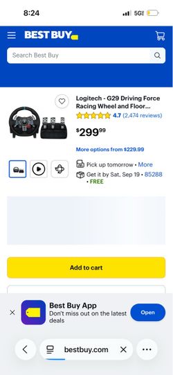 G29 ps5 steering wheel