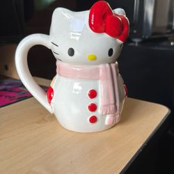 Hello Kitty SnowMan Mug