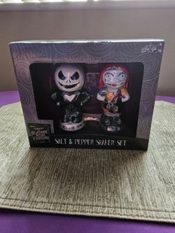 K Care Disney's The Nightmare Before Christmas Salt And Pepper Shaker Set