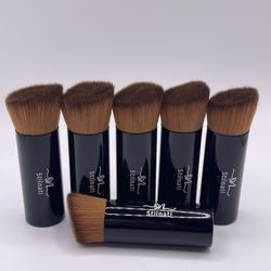 Set Of 6 Stilnati Make Up Brushes, Foundation Brushes, Travel Brushes For Make Up 