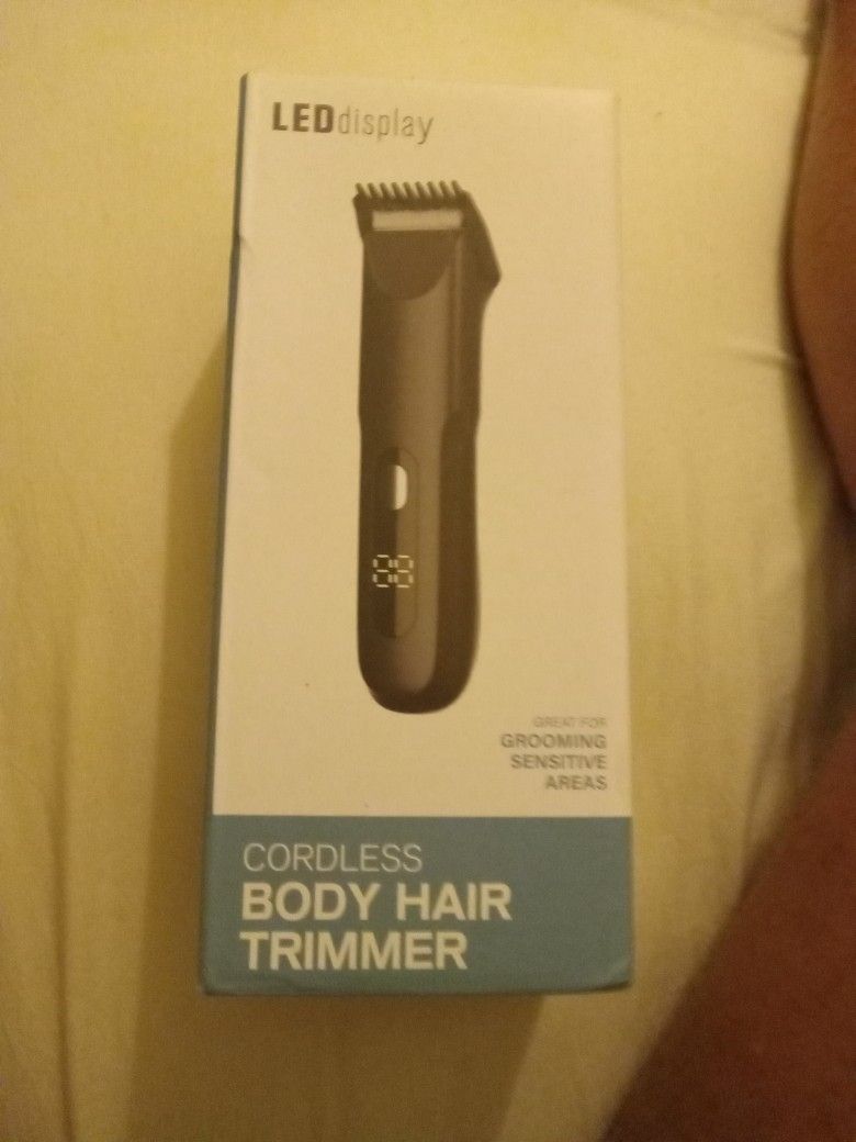Cordless Body Hair Trimmer