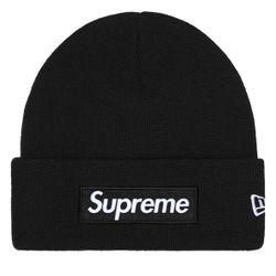 Supreme New Era Box Logo Beanie Black (FW25)
