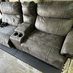 3 Piece Recliner Sofa 