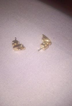 Gold Coach Earrings 