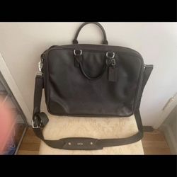 Tumi Black Saffiano Leather Briefcase - Feel Free to Ask Questions