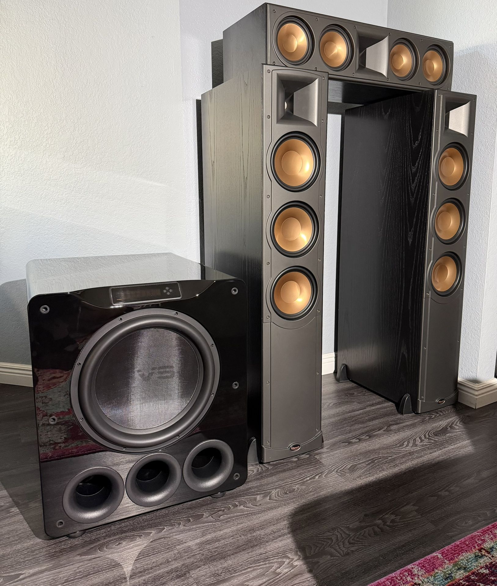 Serious Audiophile Setup – Klipsch RF-83 / RC-64 + SVS PB16 Ultra Monster Sub + Extras