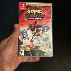 Sonic Shadow Generations Switch