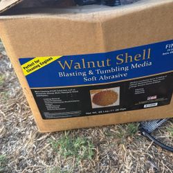 25lb Box Of Walnut Shell 
