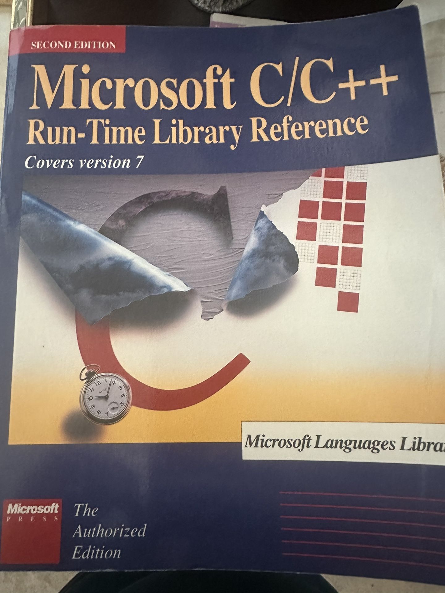 Microsoft C/C++ Run-Time Library Reference