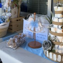 Table Runners Baby Blue Set