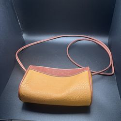 Vintage Esprit Two Tone Crossbody Purse