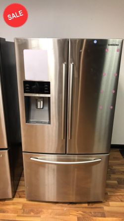 🚚💨AVAILABLE NOW! Samsung Refrigerator Fridge Stainless Steel #1479🚚💨