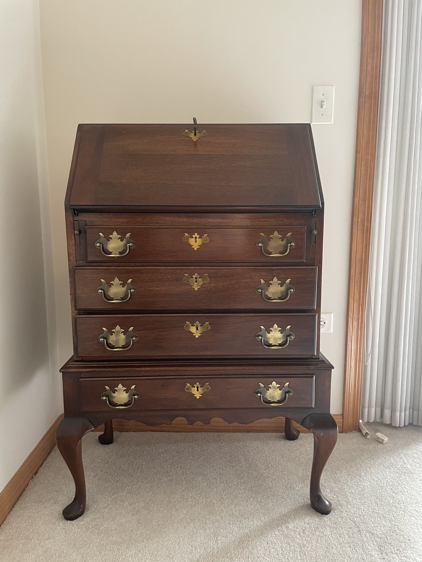Vintage Slanted Front Desk
