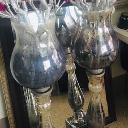 💐PEDESTAL FLOWER VASES ⭐️SET for $150 FIRM⭐️ GREAT FOR ANY SPECIAL OCCASION ABOUT 3.5 FEET TALL💐AVAILABLE FOR IMMEDIATE PICK UP IN SANTA ANA!!!