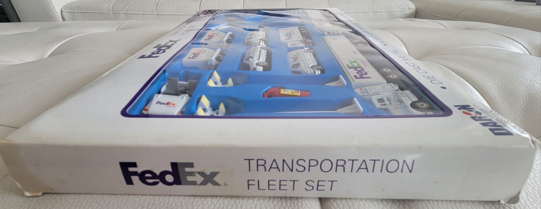 FEDEX** Daron Cast Iron Collectible Transportation Fleet Set