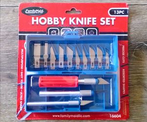 New 13-Piece Hobby Knife Set