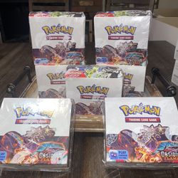 obsidian flames booster box pokemon cards
