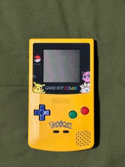 Nintendo Game Boy Color (Pokemon Yellow)