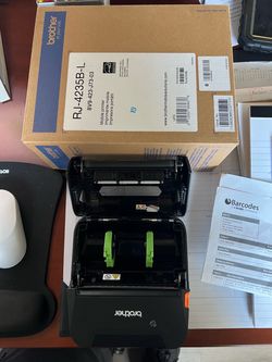 Brother RJ-4235B-L rugged jet mobile printer