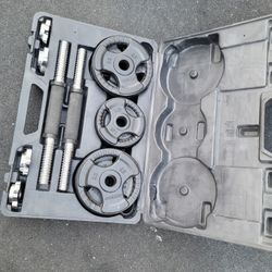adjustable dumbells Weights