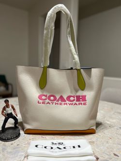 NWT！COACH KIA TOTE IN COLORBLOCK