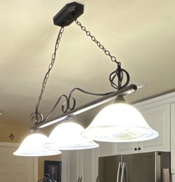 3-Light Kitchen Island Pendant Chandelier