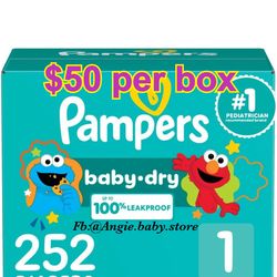 Pampers baby dry size 1