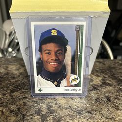 1989 Upper Deck Ken Griffey Jr Rookie Card