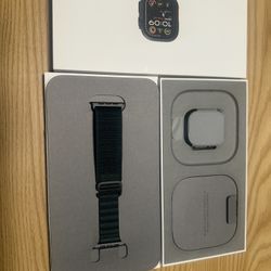 Unlocked Apple Watch Ultra 2 49MM Black Titanium Green Alpine