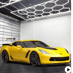 Hexagon LED Garage Light: Ultra-Bright Hex Ceiling Lights