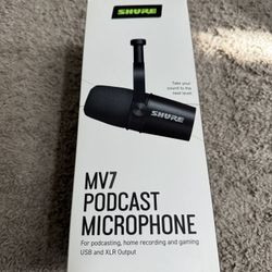 Shure MV7 Podcast Microphone(1st Generation)