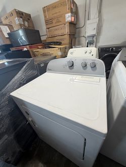 Whirlpool White Front-Load Dryer