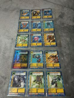 Digimon Trading Cards Lot of 15