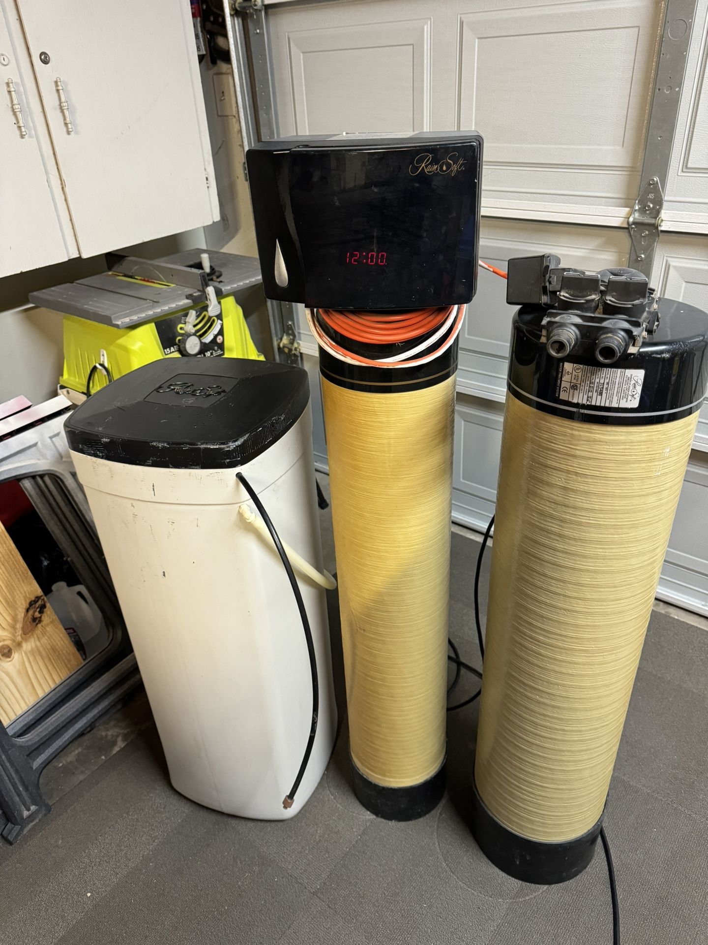 RAIN SOFT WATER SOFTENER SYSTEM