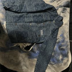 Bandana Scarface Button Up Jacket