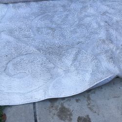 10 Ft Need Clean Or Use As Is White Rug