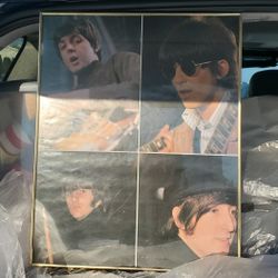 COLLECTORS VINTAGE BEATLES PICTURE. SWEET! GREAT GIFT