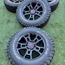Toyota Tundra BBS TRD Pro style Wheels And tires Replica Rims 5x150 Tundra Y Sequoia 