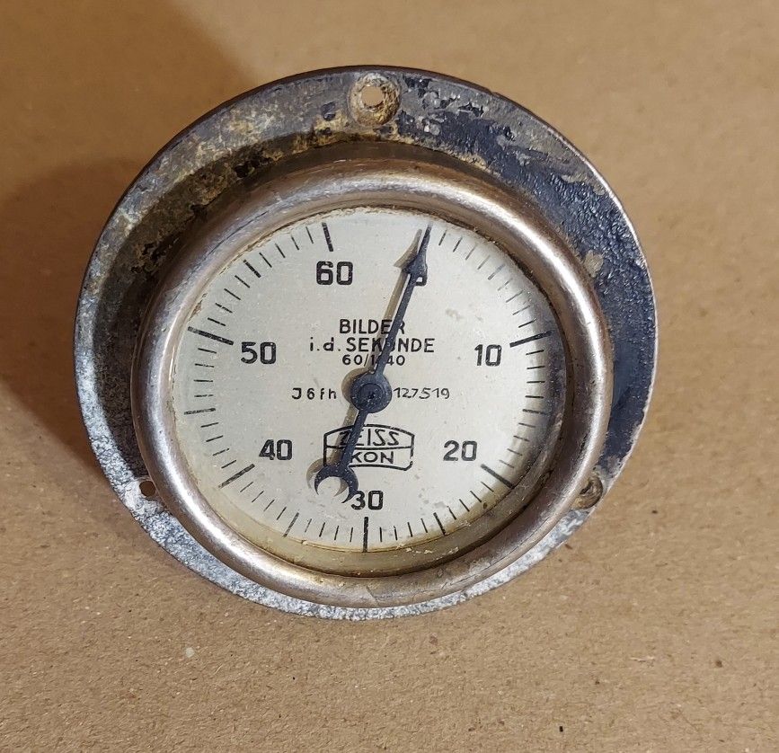 WW2 German Luftwaffe Zeiss Ikon Gauge