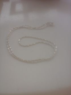 Sterling silver necklace