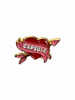 Capsule Hats Valentines Day Red Pin