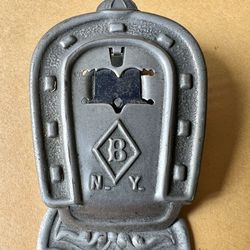 (2) Vintage New York “Belmont Park” Souvenir Paper or Bill Clip/ Holders - “1900’s”