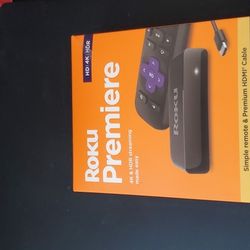 Hi Sense 40" TV With ROKU 4K Premiere 