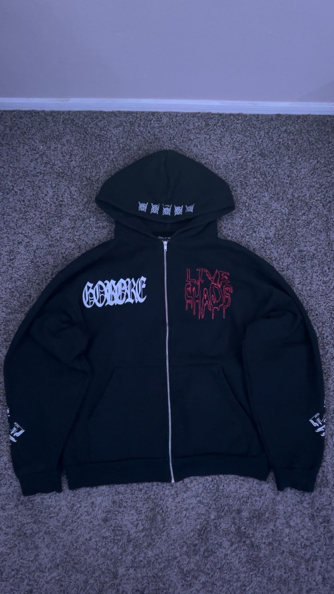 Ken Carson A Great Chaos Tour Zip-up